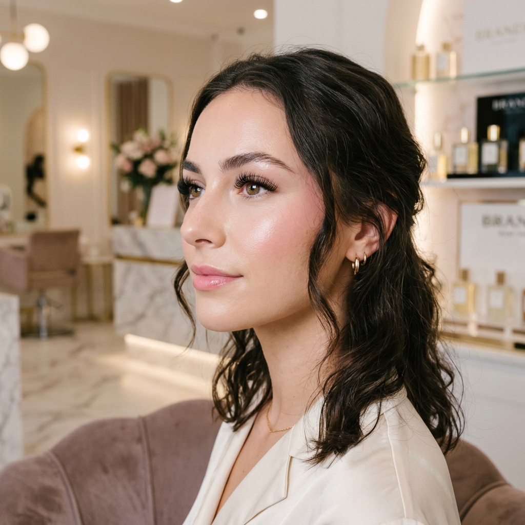 Volume lash portrait